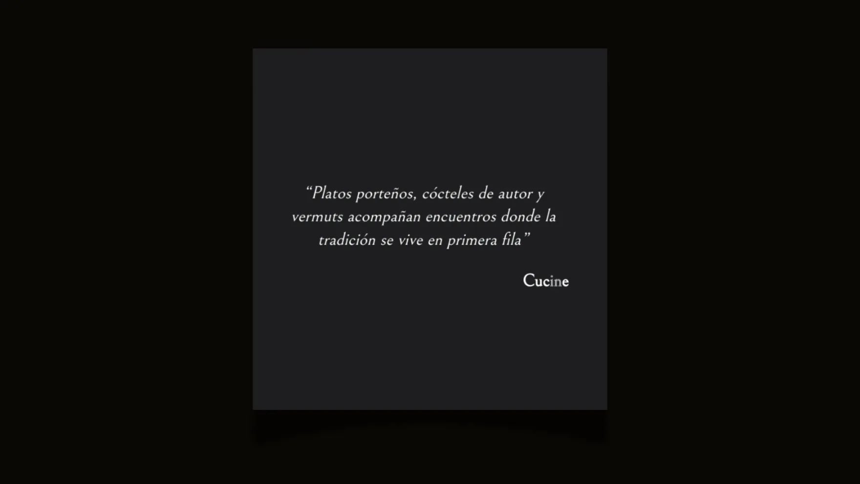 La Capitana — website detail