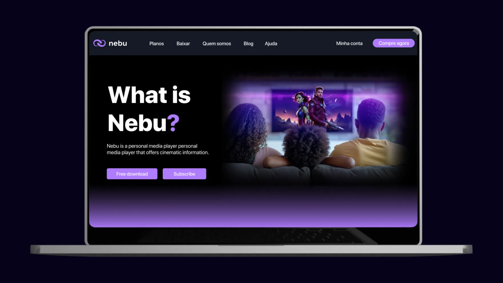 Nebu — desktop UI